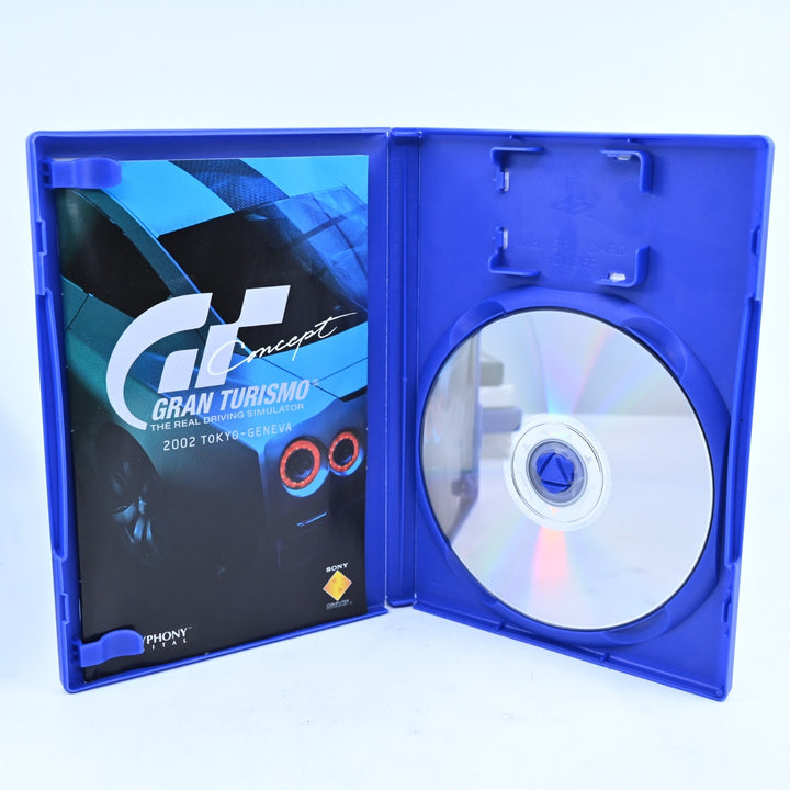 Gran Turismo Concept 2002 Tokyo-Geneva - Sony Playstation 2 / PS2 Game + Manual