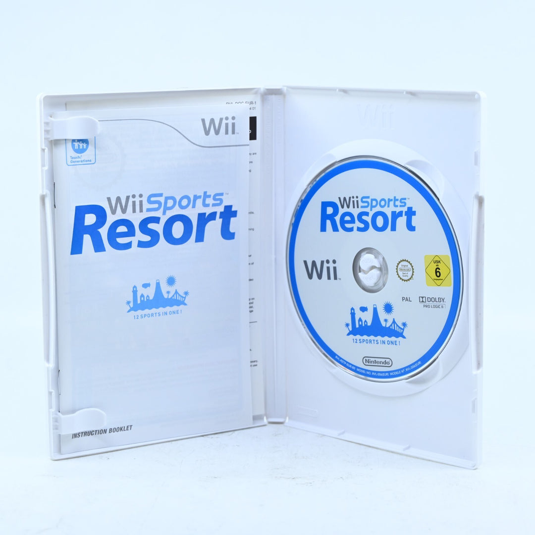 Wii Sports Resort - Nintendo Wii Game + Manual - PAL - MINT DISC!
