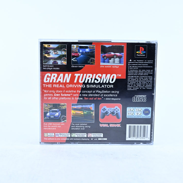 Gran Turismo - Sony Playstation 1 / PS1 Game + Manual - PAL - MINT DISC!