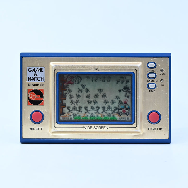 Fire - FR-27 - Futuretronics - No Battery Cover - Game &amp; Watch Boxed Console