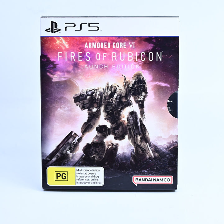 Armored Core VI: Fires of Rubicon - Launch Edition - PS5 Game - MINT DISC!