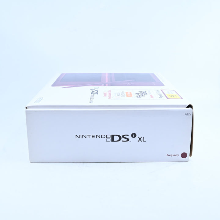 AS NEW! Burgundy Nintendo DSi XL Boxed Console - AUS PAL - FREE POST!