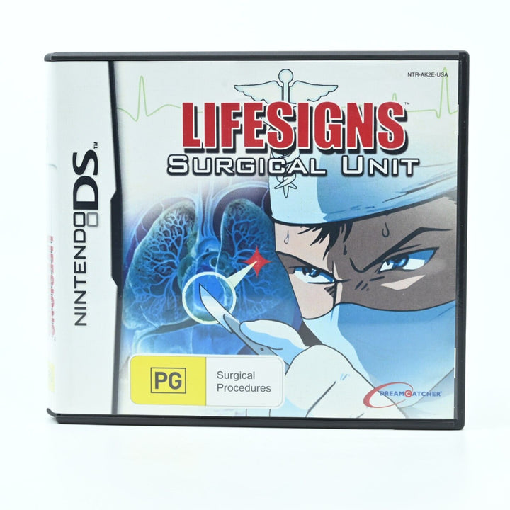 LifeSigns: Surgical Unit - Nintendo DS Game + Manual - PAL - FREE POST!