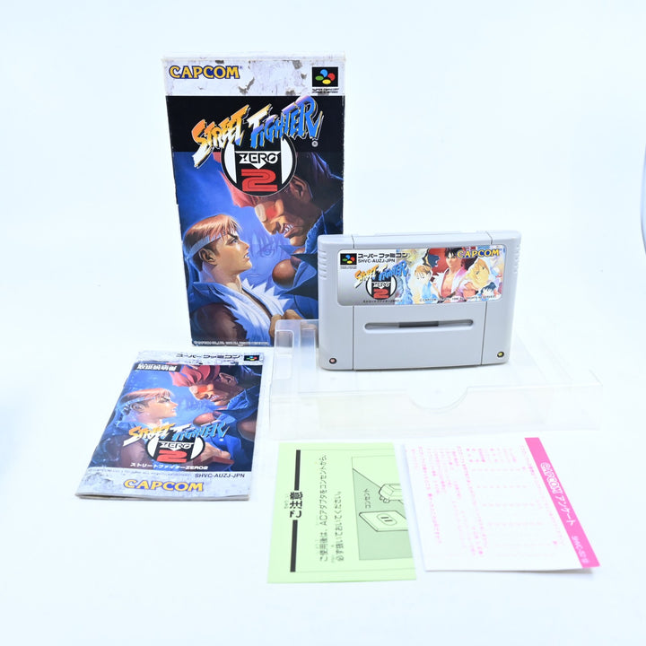 Street Fighter Zero 2 - SNES Game / Super Famicom Game - NTSC-J