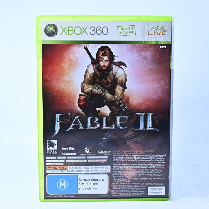 Halo 3 &amp; Fable II Double Pack - Xbox 360 Game + Manual - PAL - MINT DISC!