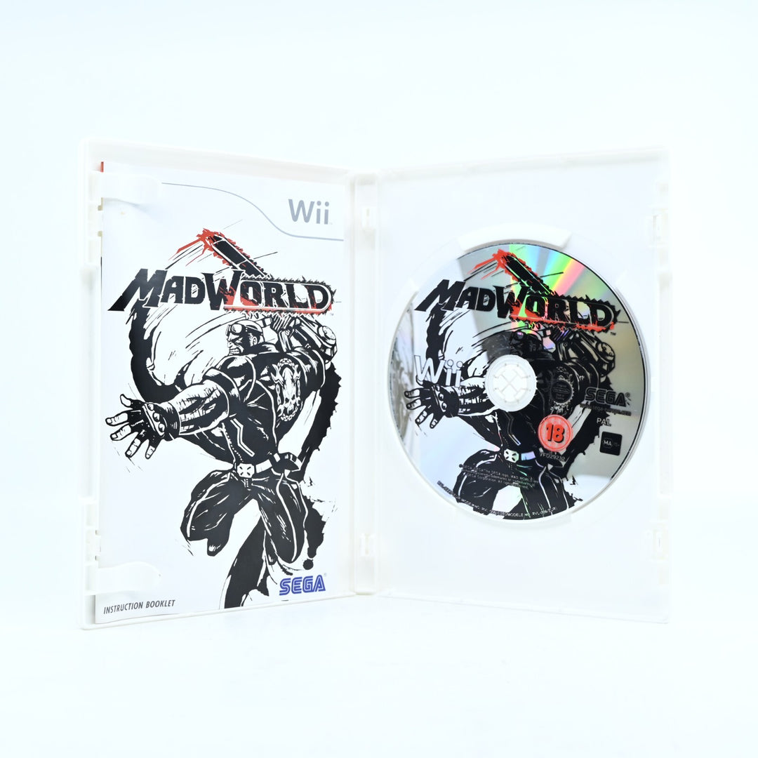 Mad World - Nintendo Wii Game + Manual - PAL