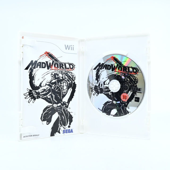 Mad World - Nintendo Wii Game + Manual - PAL