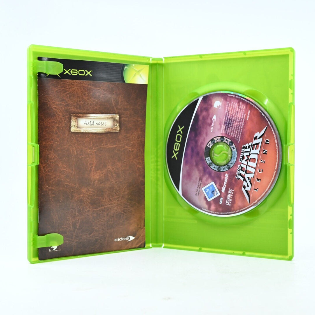 Lara Croft Tomb Raider: Legend - Original Xbox Game + Manual - PAL - MINT DISC!