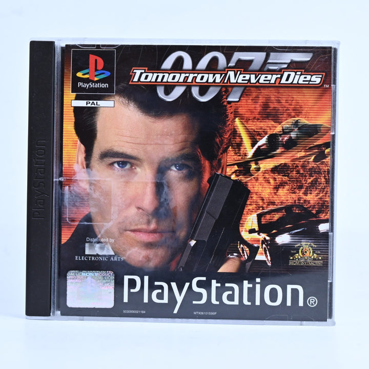 007: Tomorrow Never Dies - Sony Playstation 1 / PS1 Game + Manual - PAL