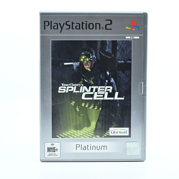 Tom Clancy's Splinter Cell - Sony Playstation 2 / PS2 Game + Manual - PAL