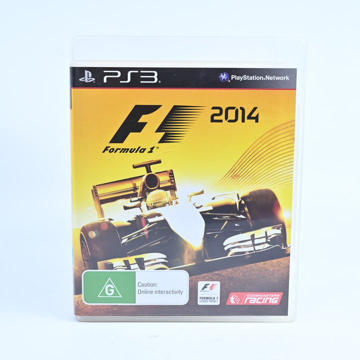 F1 Formula 1 2014 - Sony Playstation 3 / PS3 Game + Manual - FREE POST!