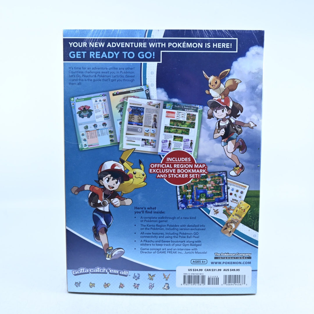 Pokemon Let’s Go Pikachu & Eevee - Official Trainer's Strategy Guide & Pokedex