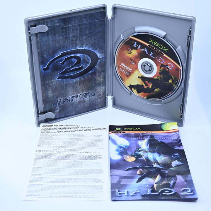 Halo 2 -  Limited Collectors Edition - Original Xbox Game + Manual - PAL