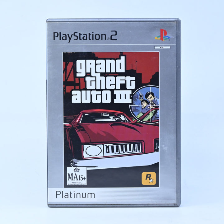 Grand Theft Auto III - Sony Playstation 2 / PS2 Game - No Map or Manual - PAL