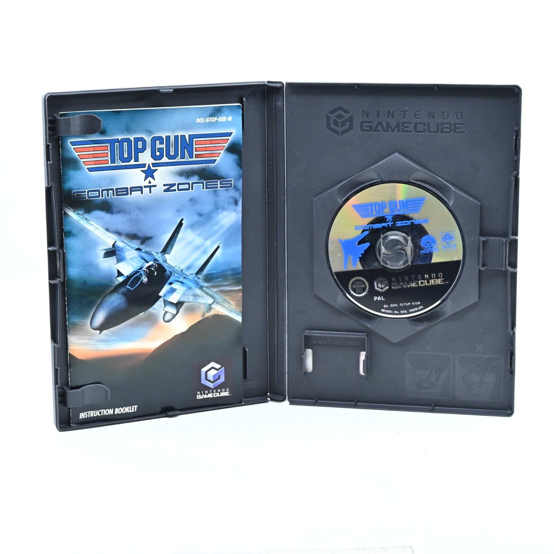 Top Gun: Combat Zones - Nintendo Gamecube Game + Manual - PAL - FREE POST!