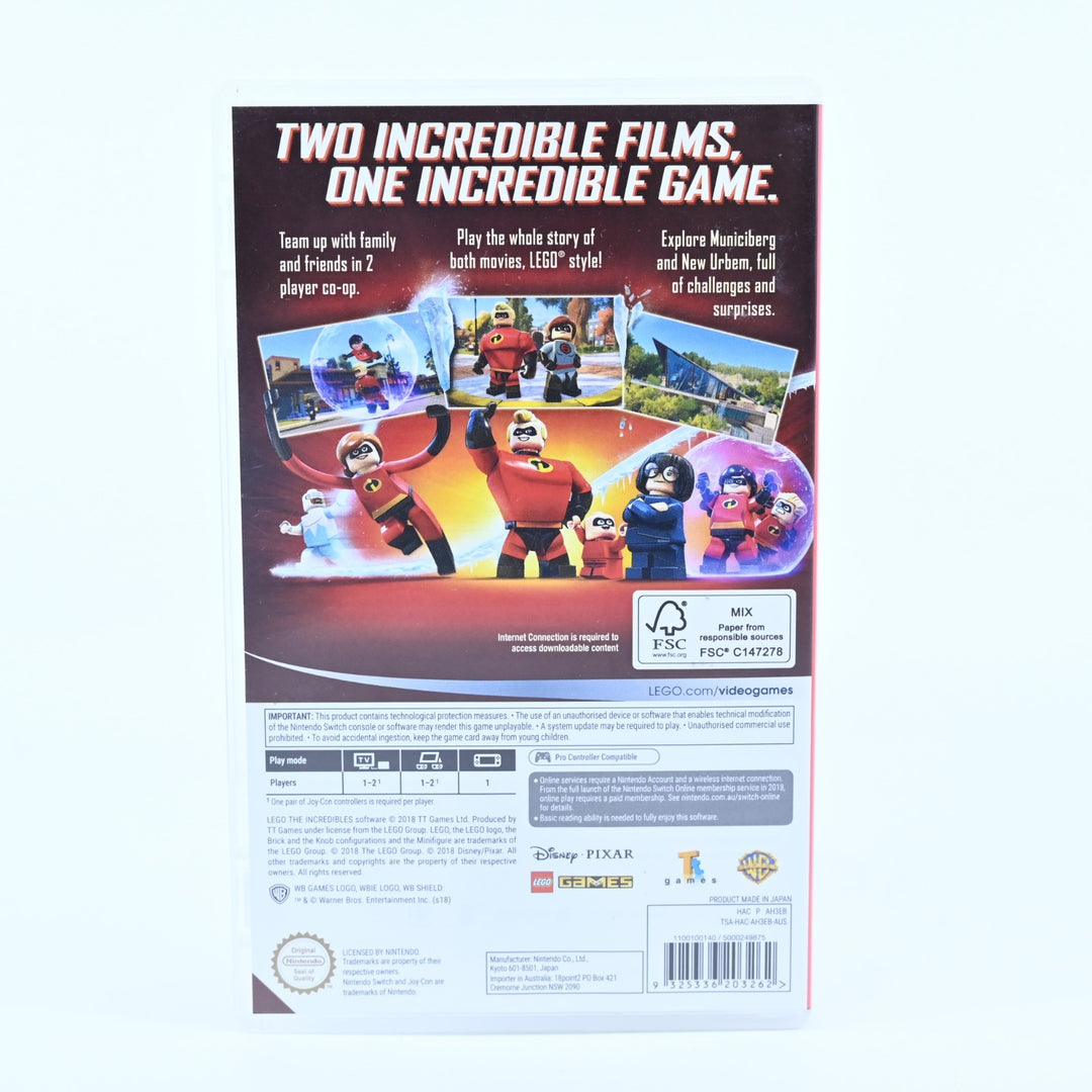 LEGO The Incredibles - Nintendo Switch Game - FREE POST!