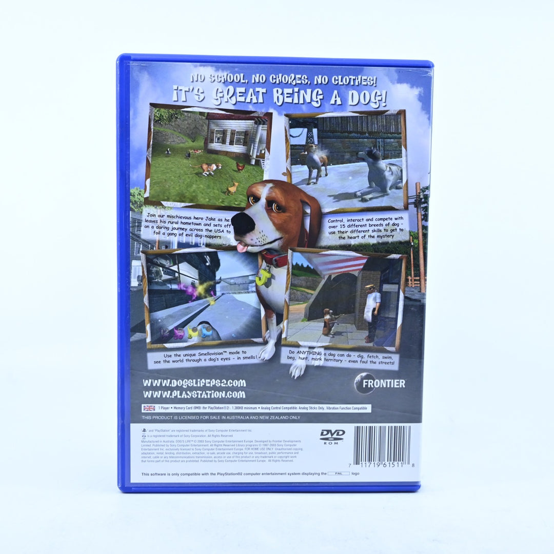 Dog's Life - Sony Playstation 2 / PS2 Game + Manual - PAL - MINT DISC!