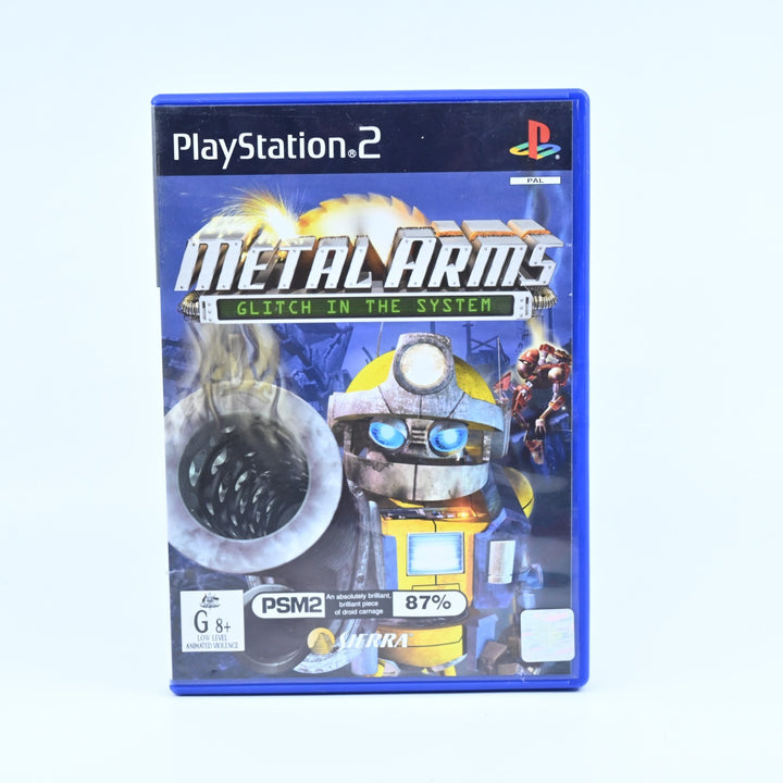 Metal Arms: Glitch in the System - Sony Playstation 2 / PS2 Game + Manual
