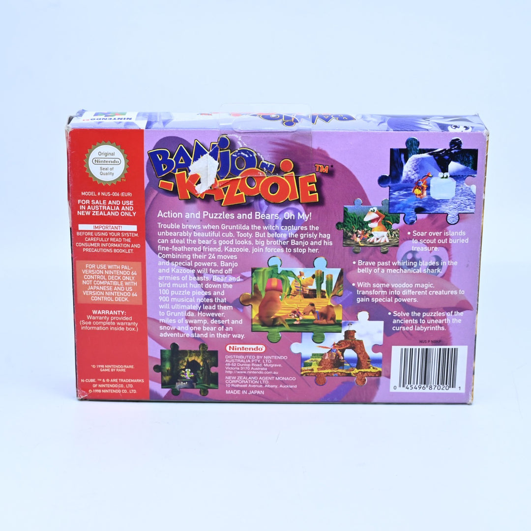 Banjo-Kazooie - N64 / Nintendo 64 Boxed Game - PAL - FREE POST!