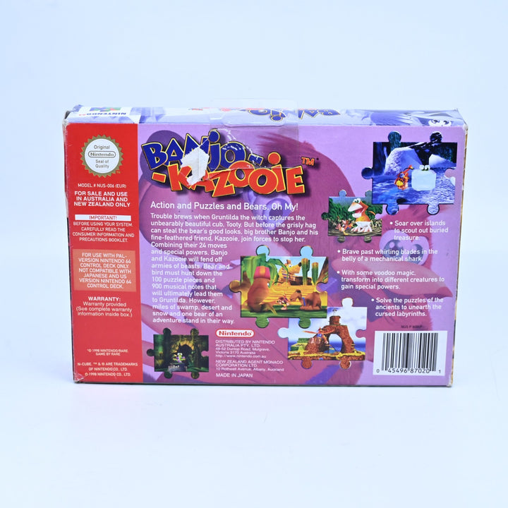 Banjo-Kazooie - N64 / Nintendo 64 Boxed Game - PAL - FREE POST!