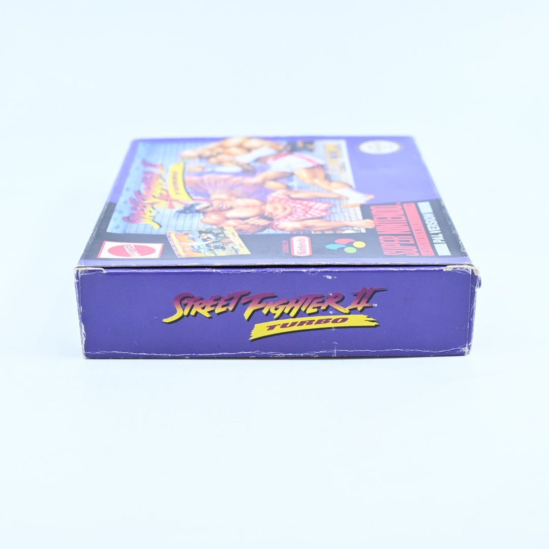 Street Fighter II Turbo - Super Nintendo / SNES Boxed Game - PAL - FREE POST!