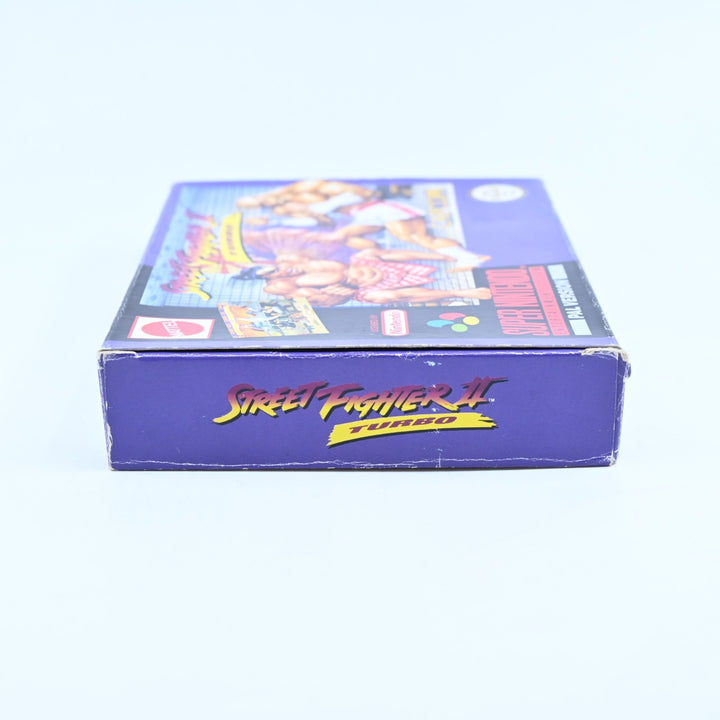 Street Fighter II Turbo - Super Nintendo / SNES Boxed Game - PAL - FREE POST!