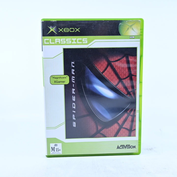 Spider-Man - Original Xbox Game + Manual - PAL - MINT DISC!