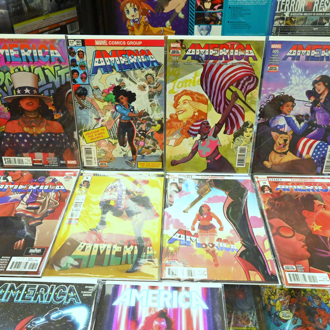 America (2017) - Complete Set 1-12 - Rivera / Quinones - Marvel Comics - Comic