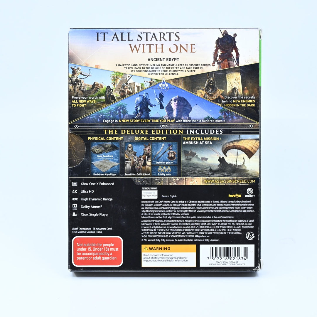 Assassin's Creed Origins - Deluxe Edition - Xbox One Game - PAL