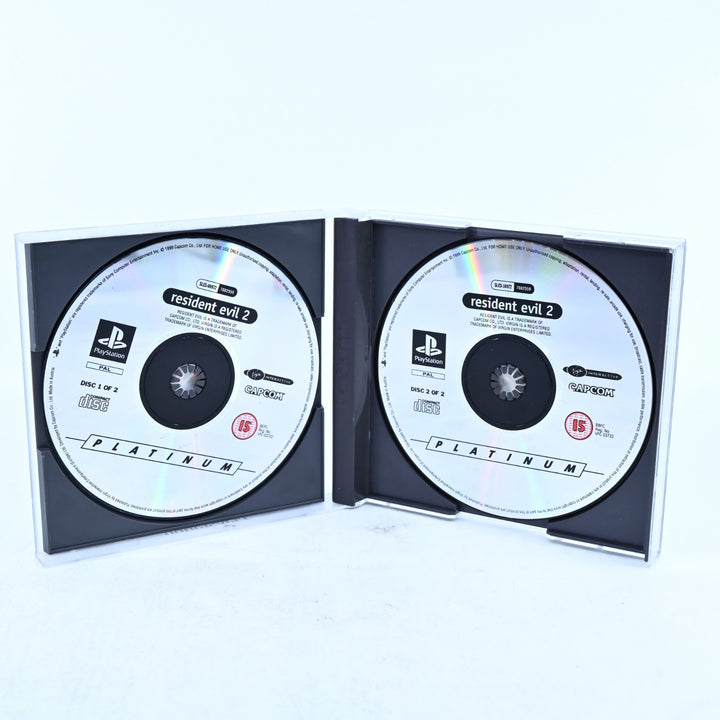 Resident Evil 2 - Sony Playstation 1 / PS1 Game - No Manual - PAL - MINT DISC!