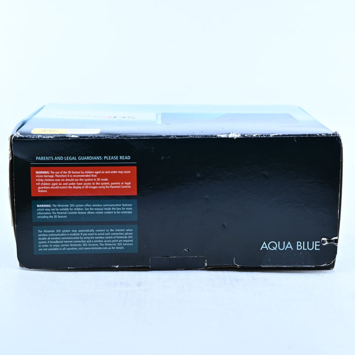 Aqua Blue - Nintendo 3DS Boxed Console - CTR-001 - PAL - FREE POST!