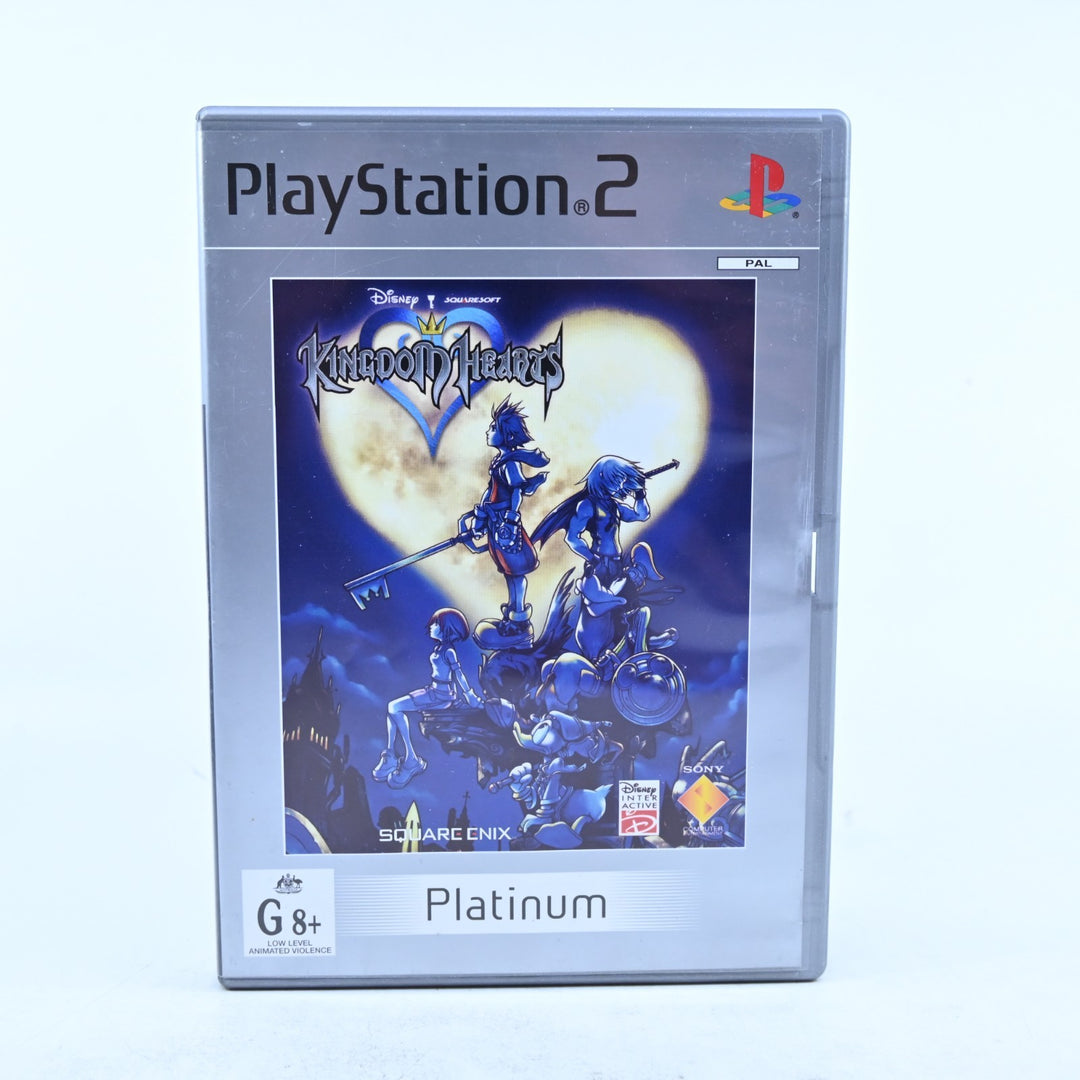 Kingdom Hearts - Sony Playstation 2 / PS2 Game + Manual - PAL - MINT DISC!