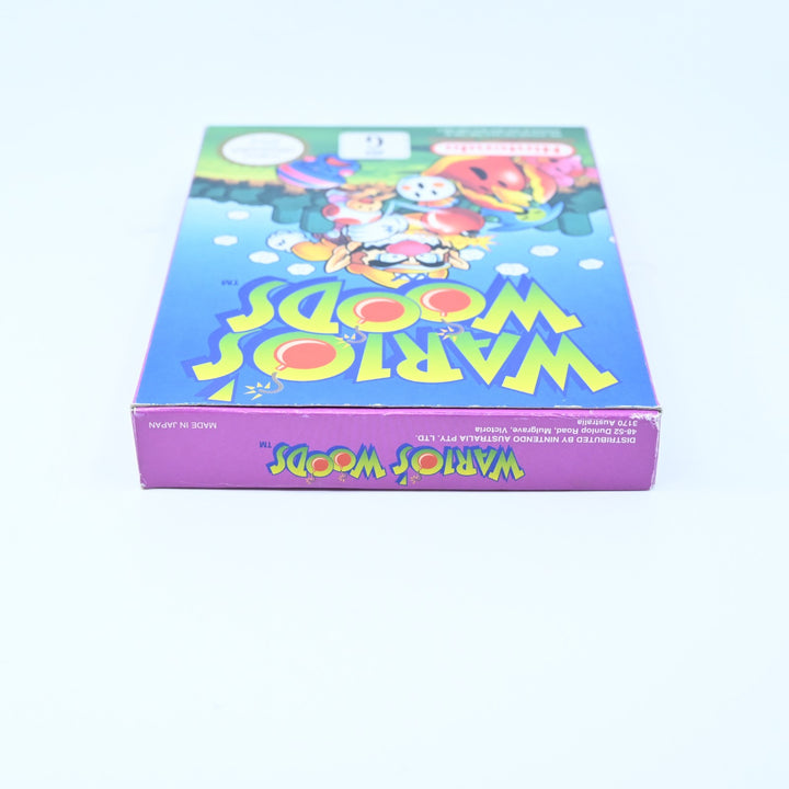 Wario's Woods - Nintendo Entertainment System / NES Boxed Game - PAL