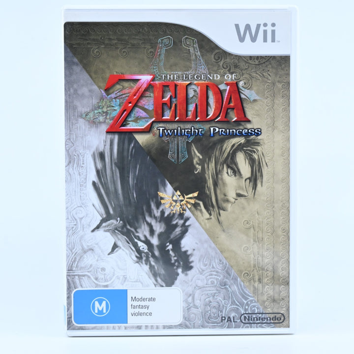 The Legend of Zelda: Twilight Princess - Nintendo Wii Game + Manual - PAL