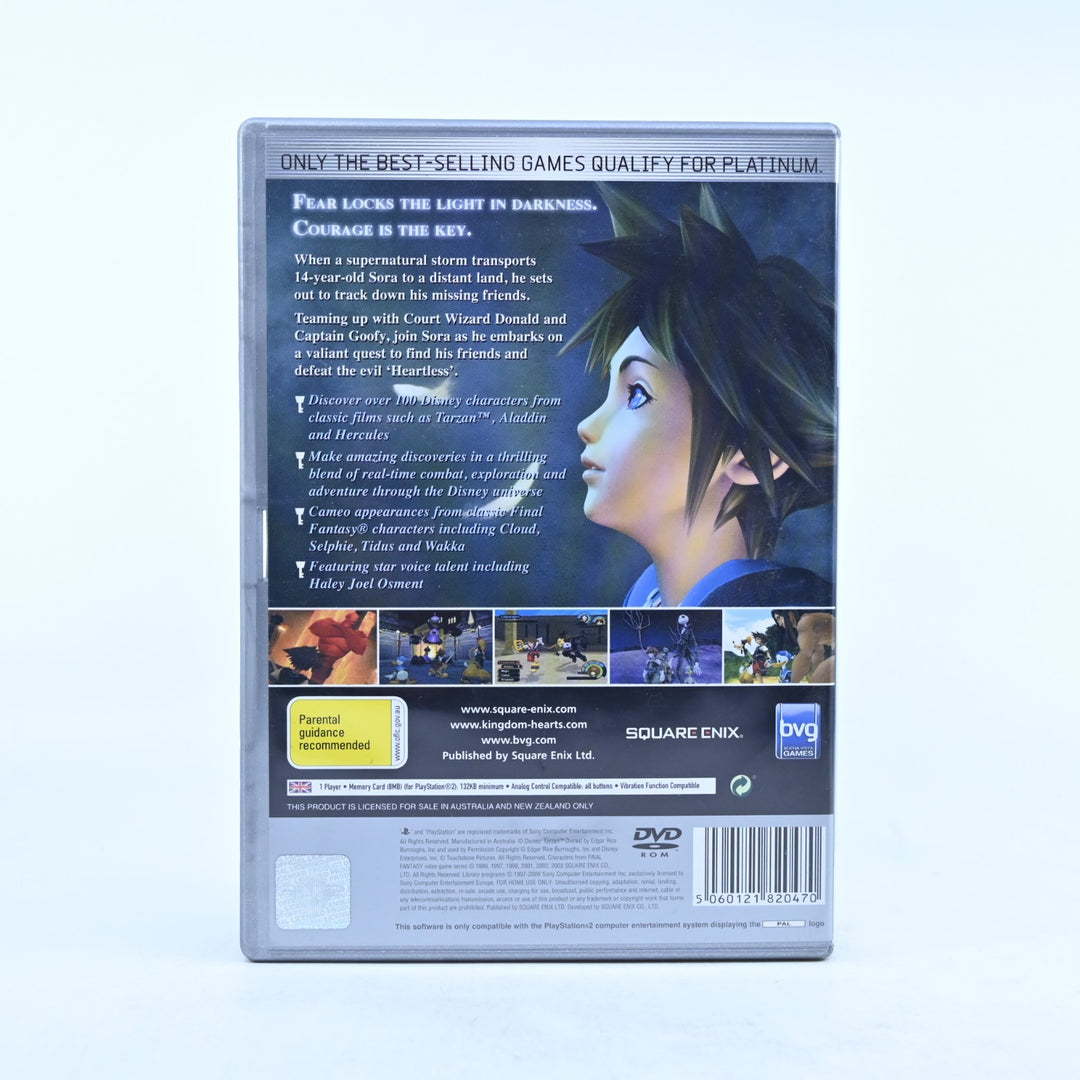 Kingdom Hearts - Sony Playstation 2 / PS2 Game + Manual - PAL - MINT DISC!