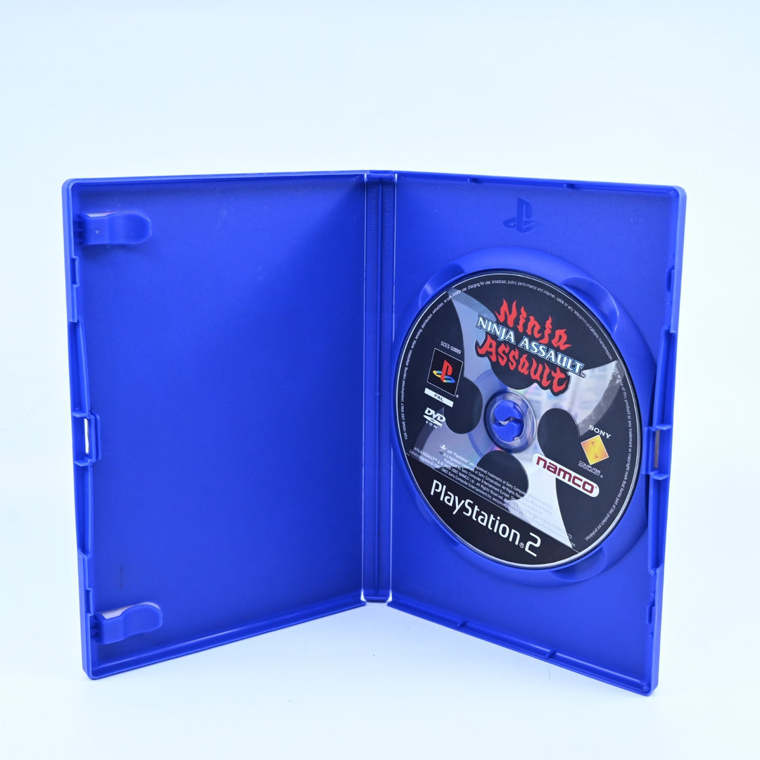 Ninja Assault - Sony Playstation 2 / PS2 Game + Manual - PAL - MINT DISC!