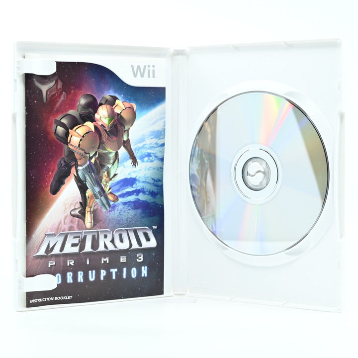 Metroid Prime 3: Corruption - Nintendo Wii Game - PAL - MINT DISC!