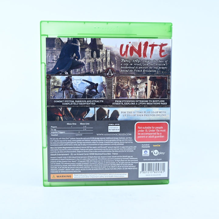 Assassin's Creed Unity - Xbox One Game - PAL - FREE POST!
