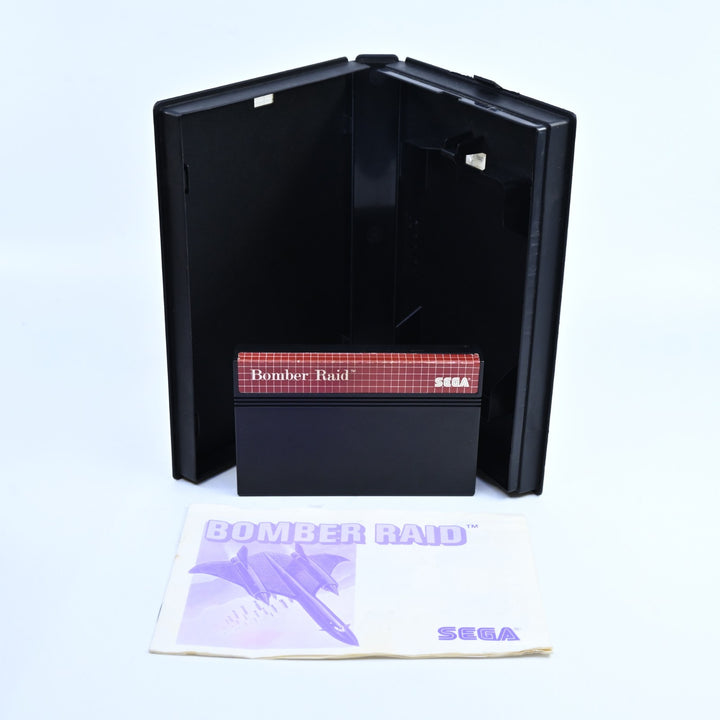 Bomber Raid - Sega Master System Game + Manual - PAL - FREE POST!