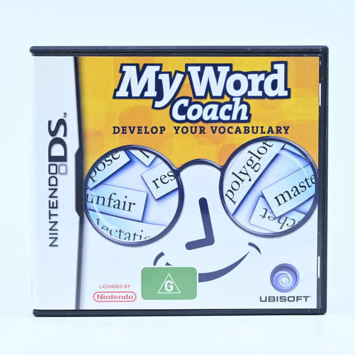 My Word Coach - Nintendo DS Game - PAL + Manual - FREE POST!