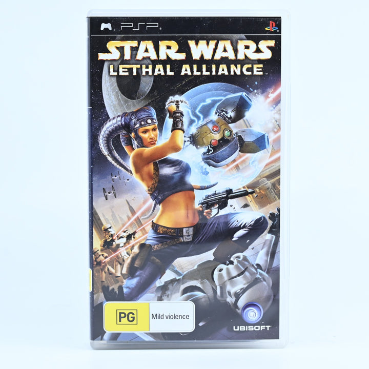 Star Wars Lethal Alliance - Sony PSP Game + Manual - FREE POST!