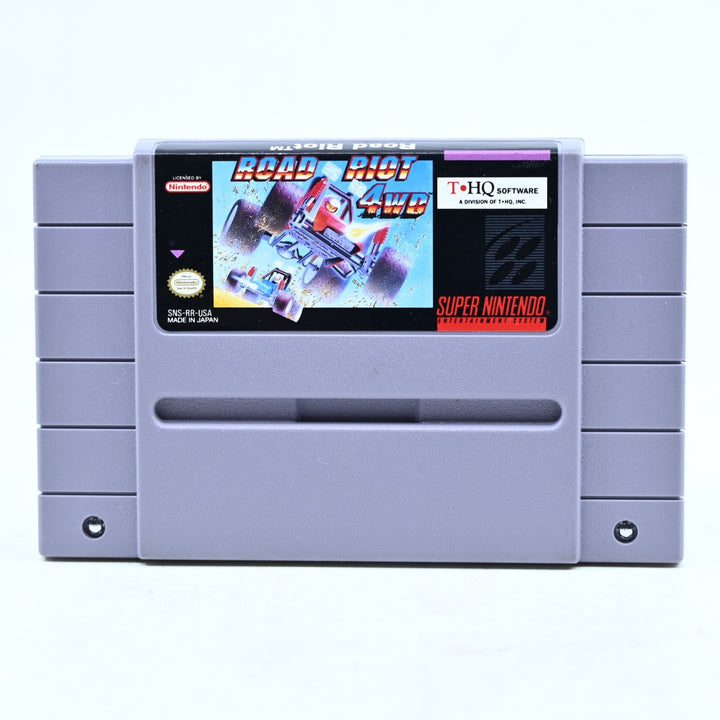 Road Riot 4WD - Super Nintendo Entertainment System / SNES Boxed Game - NTSC