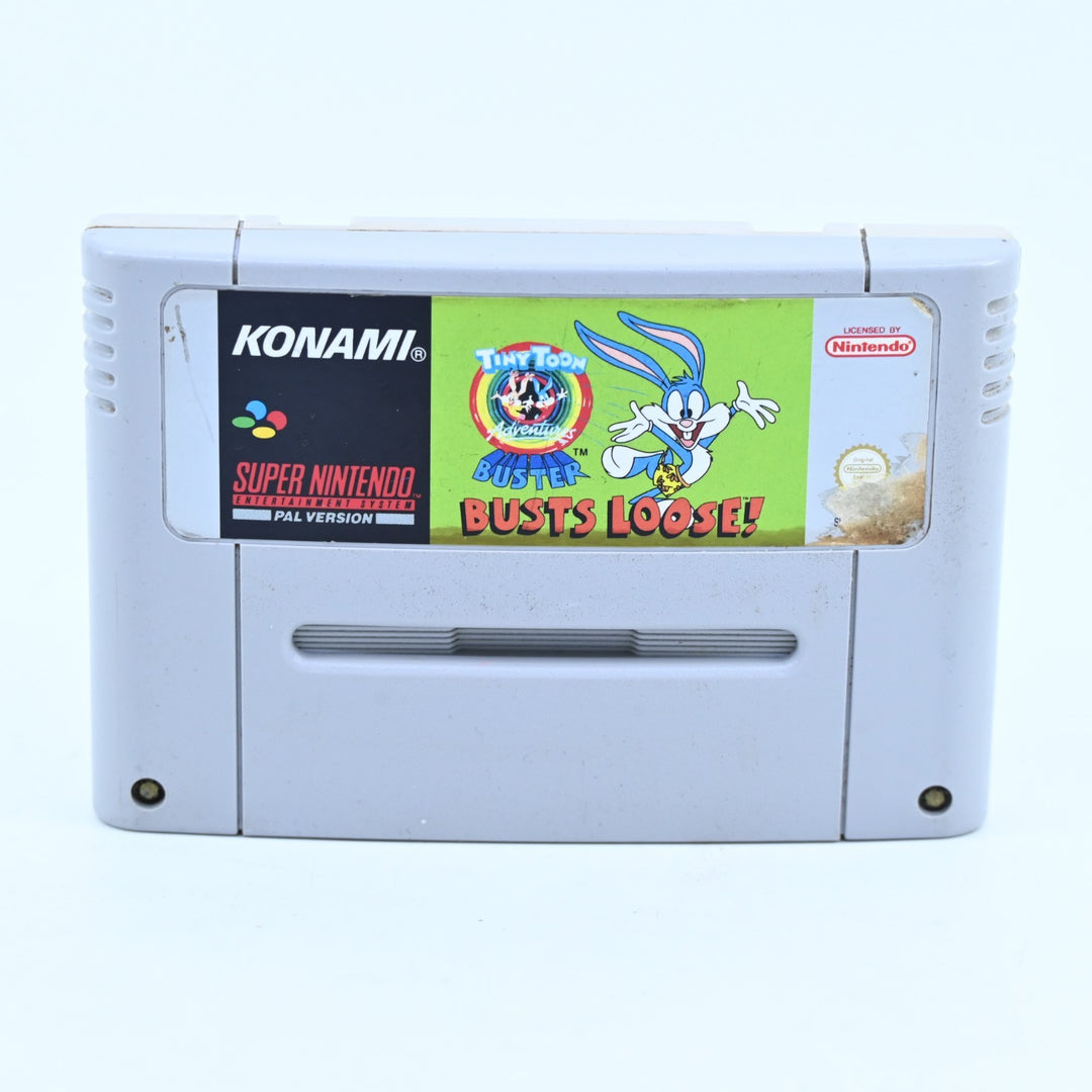 Tiny Toon Adventures: Buster Busts Loose - Super Nintendo / SNES Game