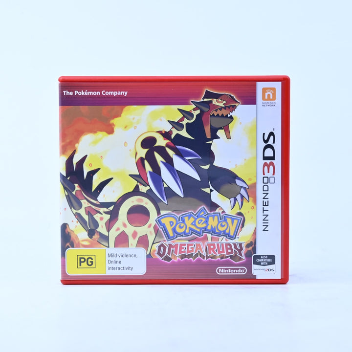 Pokemon Omega Ruby - Nintendo 3DS Game - PAL + Manual - FREE POST!