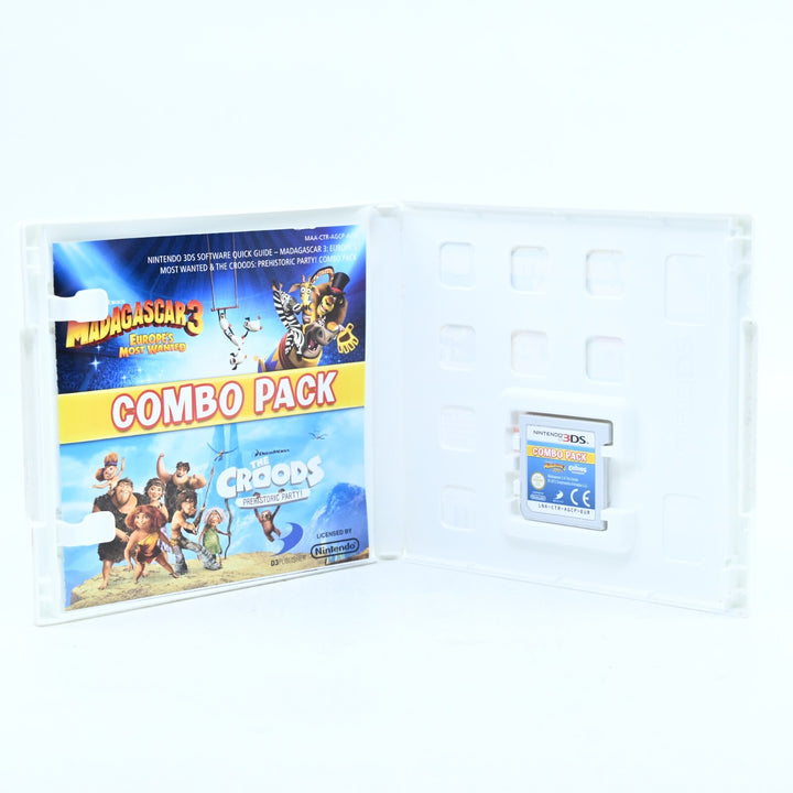 Madagascar 3 & The Croods Prehistoric Party! Combo Pack - Nintendo 3DS Game