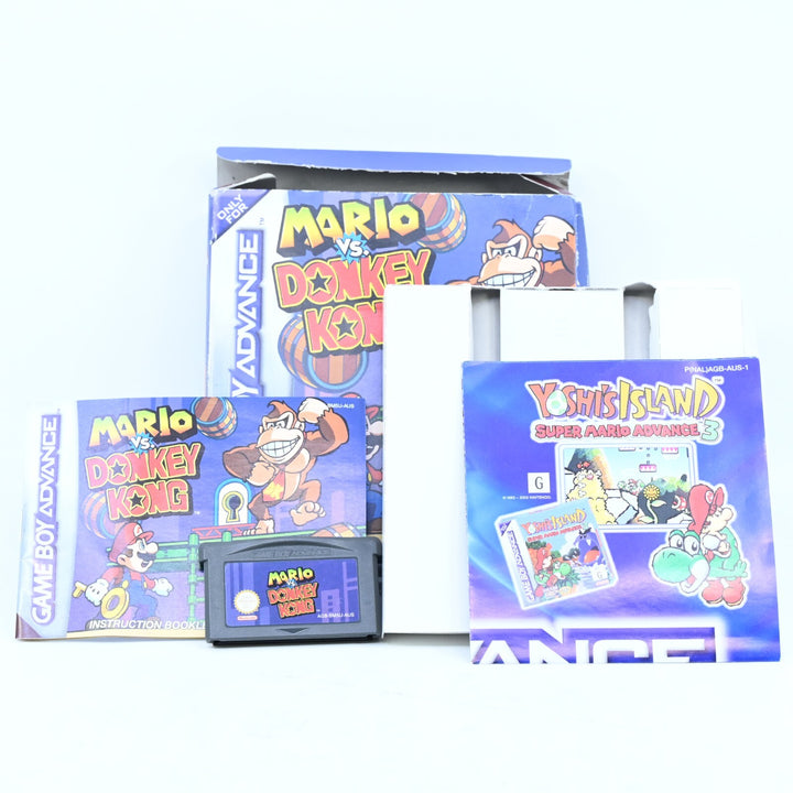 Mario Vs. Donkey Kong - Nintendo Gameboy Advance / GBA Boxed Game - PAL