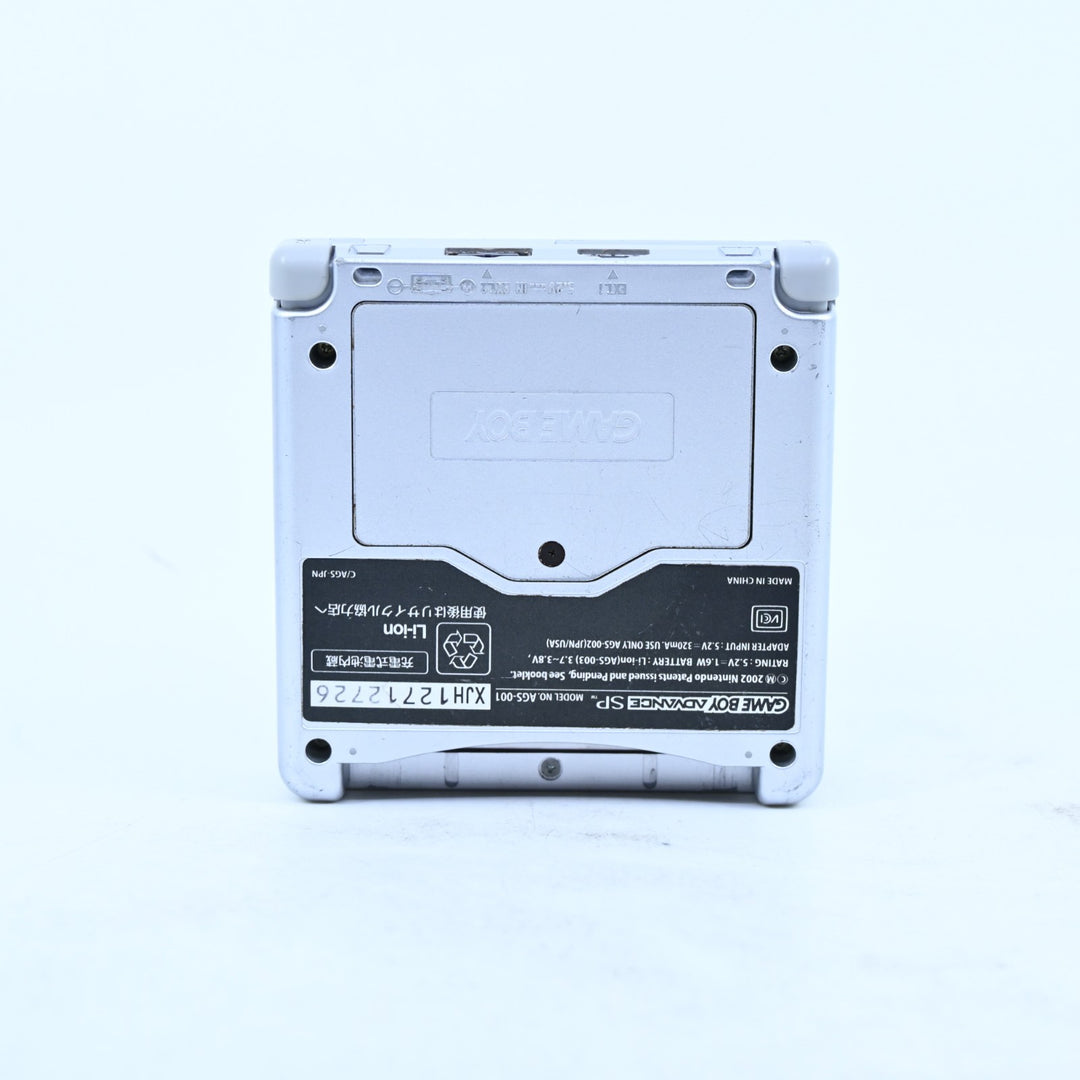 Silver - AGS-001 - Nintendo Gameboy Advance / GBA SP Console - PAL