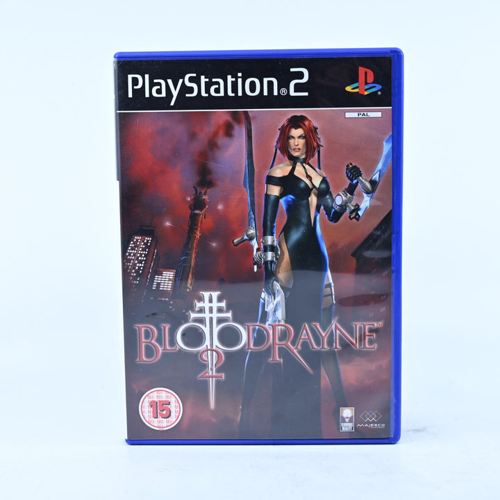 BloodRayne 2 - Sony Playstation 2 / PS2 Game + Manual - PAL