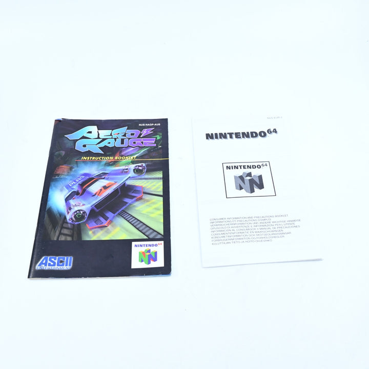 Aero Gauge - N64 / Nintendo 64 Boxed Game - PAL - FREE POST!