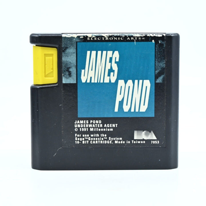 James Pond - Sega Mega Drive Game - Cartridge Only - PAL - FREE POST!